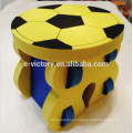 Set escritorio niños y silla material de EVA con fútbol